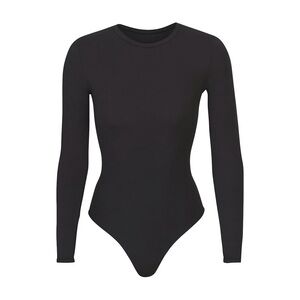 SKIMS Fits Everybody Long Sleeve Crew Neck Bodysuit
